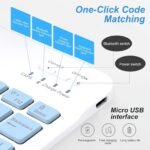 Mini Bluetooth RGB Wireless Keyboard – 78 Keys, Rechargeable - Image 4