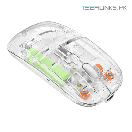 New Transparent Next Generation Wireless Mouse + Bluetooth Dual-Mode Rechargeable Mouse