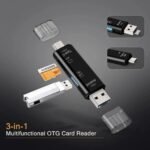 OTG Memory Card Reader – 5-in-1 USB Type-C + Micro USB - Image 3