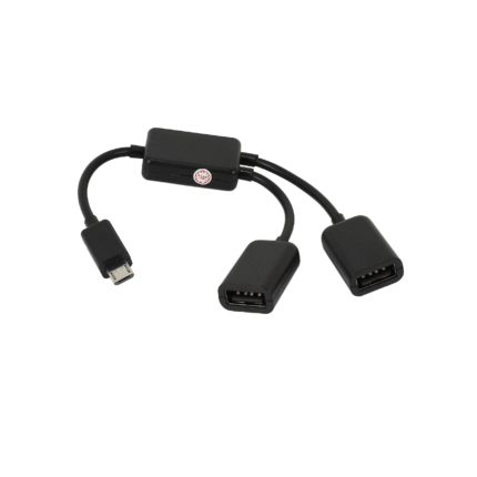 Dual Micro USB OTG Hub Host Cable