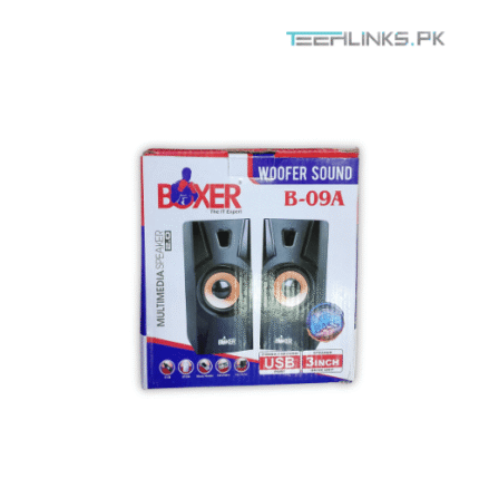 Boxer B-09A USB Multimedia Speakers
