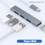 Type C 3.1 to USB Metal Hub 4 Port - Image 2