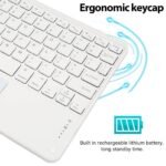 Mini Bluetooth RGB Wireless Keyboard – 78 Keys, Rechargeable - Image 3