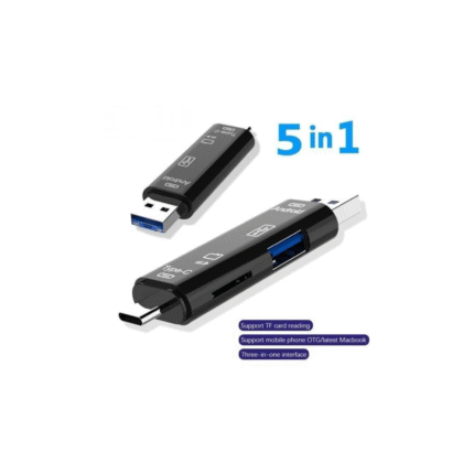 OTG Memory Card Reader – 5-in-1