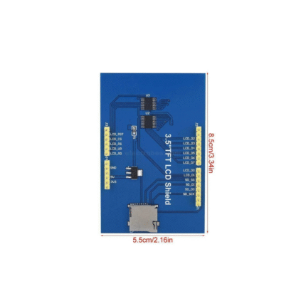 TFT Touchscreen Shield 3.5” Display