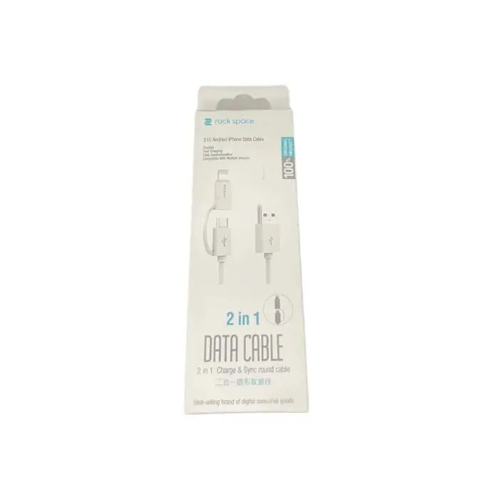 RockSpace Fast Charging Cable – iPhone & Android Compatible - Image 2