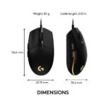 Logitech G102 RGB Gaming Mouse – High Performance & Customizable - Image 2