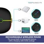 HP W10 Wireless Bluetooth Mouse – Rechargeable Convenience - Image 4