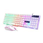 GTX350 Wired Gaming Keyboard & Mouse Combo – Rainbow Backlit - Image 2