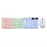 GTX350 Wired Gaming Keyboard & Mouse Combo – Rainbow Backlit