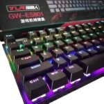 GW-ES801 Gaming Mechanical Keyboard – 104 Keys with Rainbow Lighting