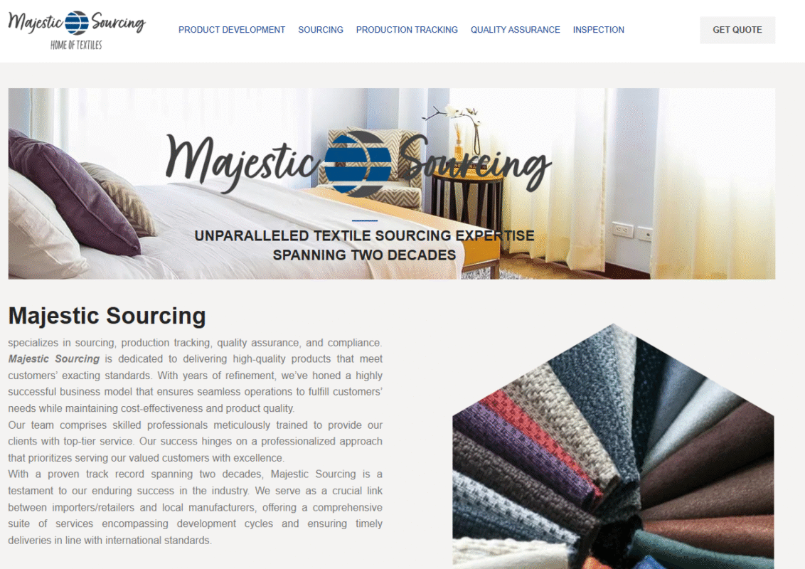 magestic sourcing